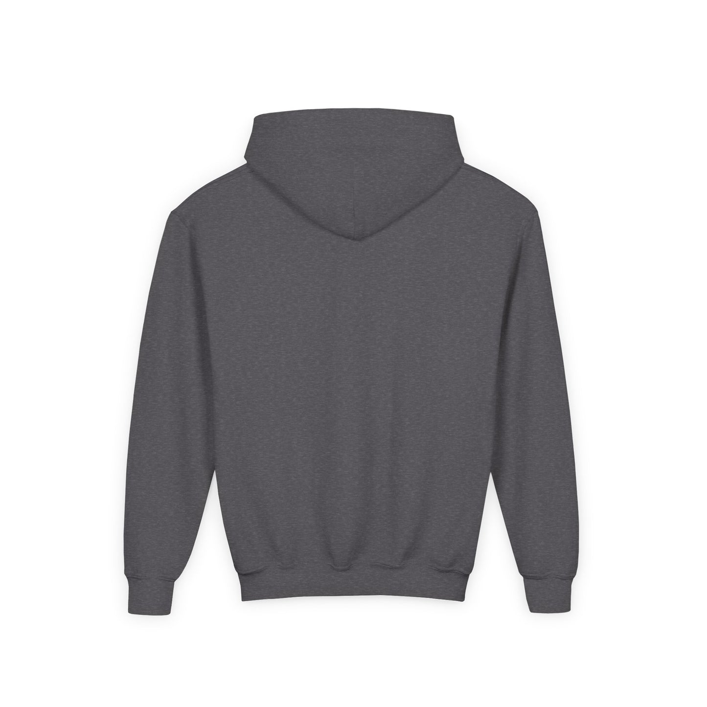Youth Hooded Sweatshirt - Trust Em, Cozy Pullover, Perfect for Teens, Gift for Birthdays, Casual Use, Everyday Wear