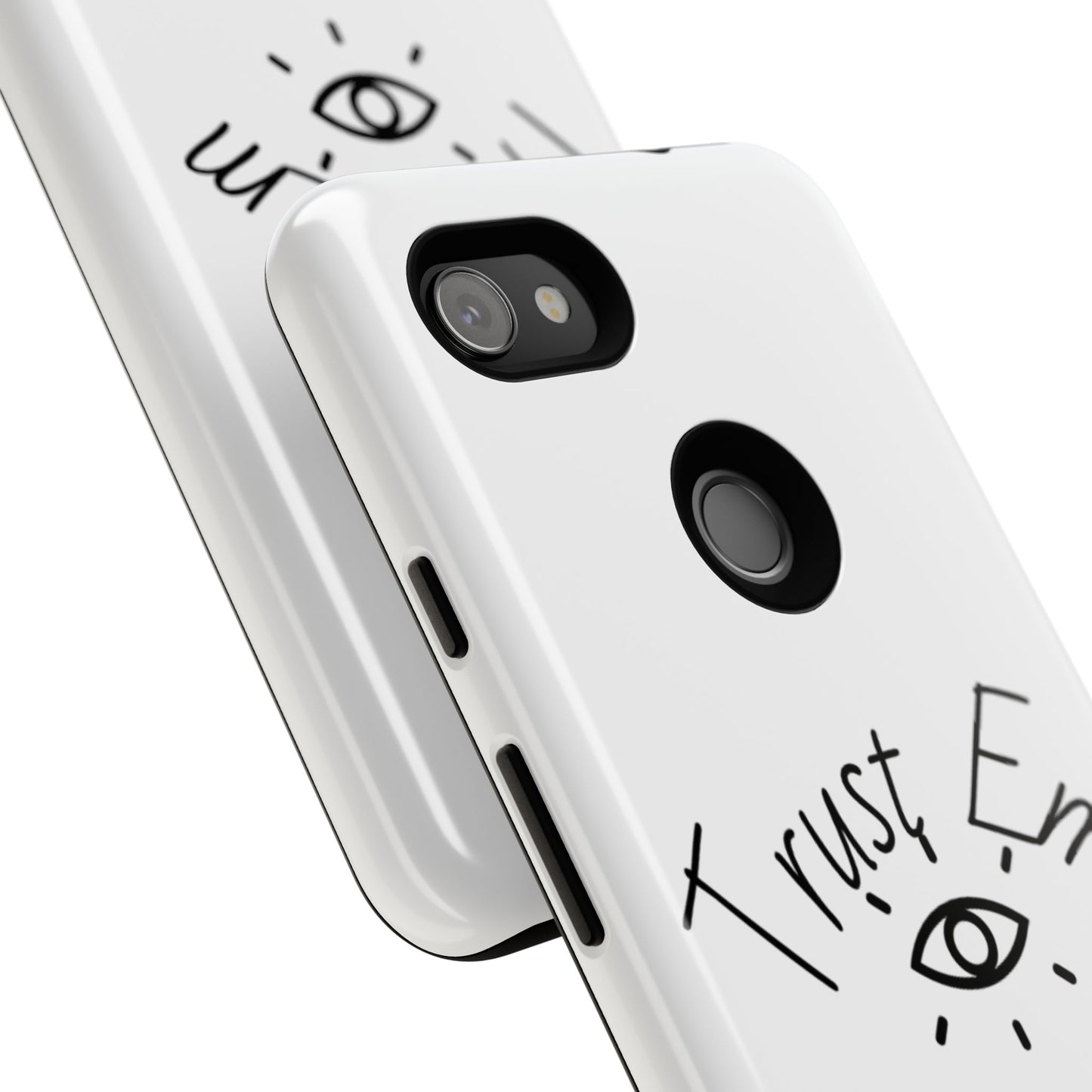 Trust Em Phone Case, Tough Cases for Teens, Trendy Phone Accessories, Gift for Friends, Stylish Phone Cover