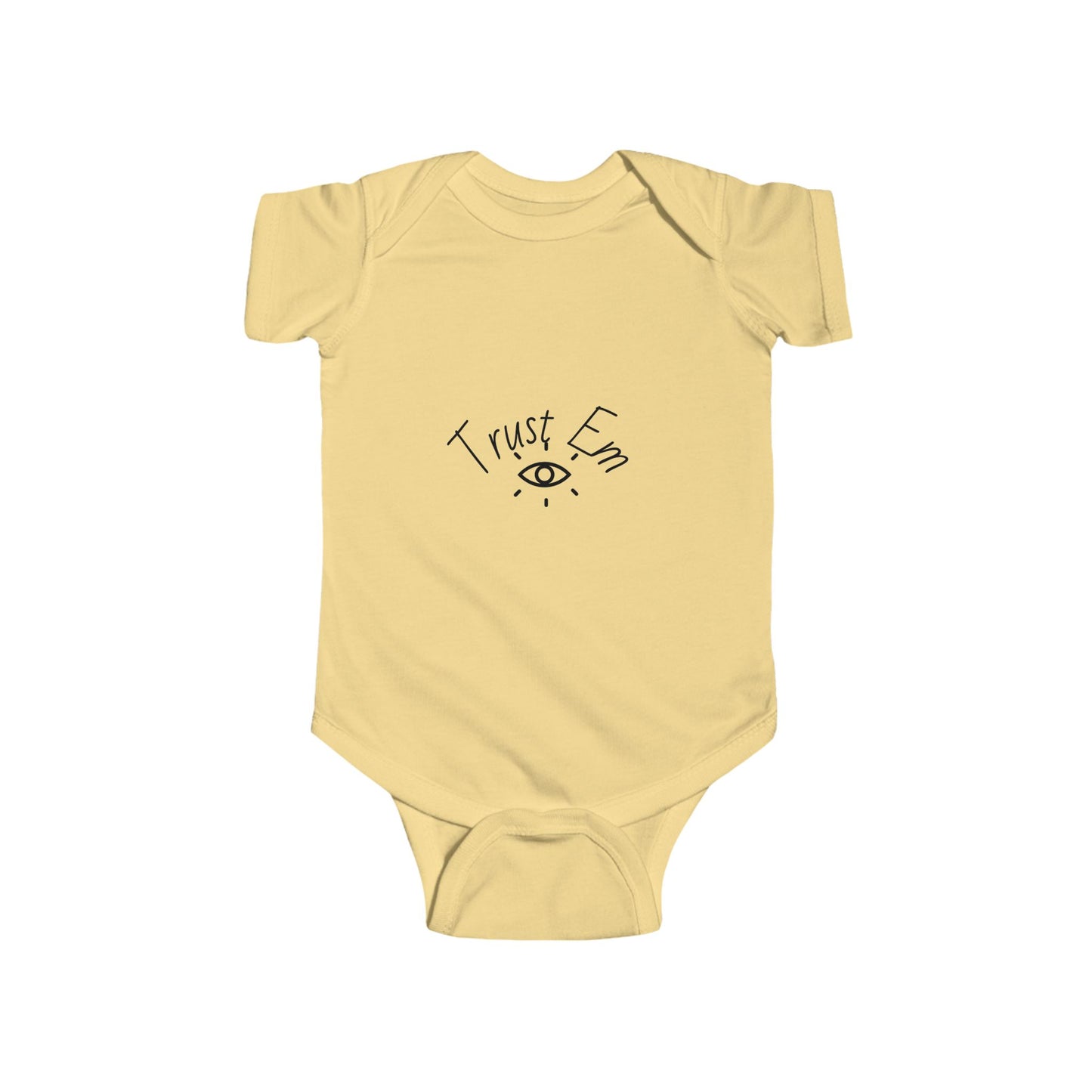 Trust Em Infant Bodysuit, Cute Baby Outfit, Newborn Gift, Toddler Apparel, Baby Shower Gift, Funny Baby Clothes