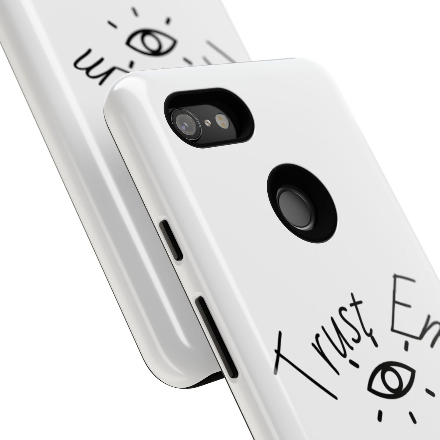 Trust Em Phone Case, Tough Cases for Teens, Trendy Phone Accessories, Gift for Friends, Stylish Phone Cover