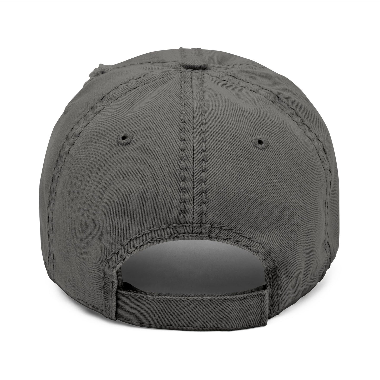 Distressed Dad Hat with 'Trust Em' Embroidery | Casual Style | Gift for Dads, Birthdays, Everyday Use | Adjustable Cap | Trendy Accessories