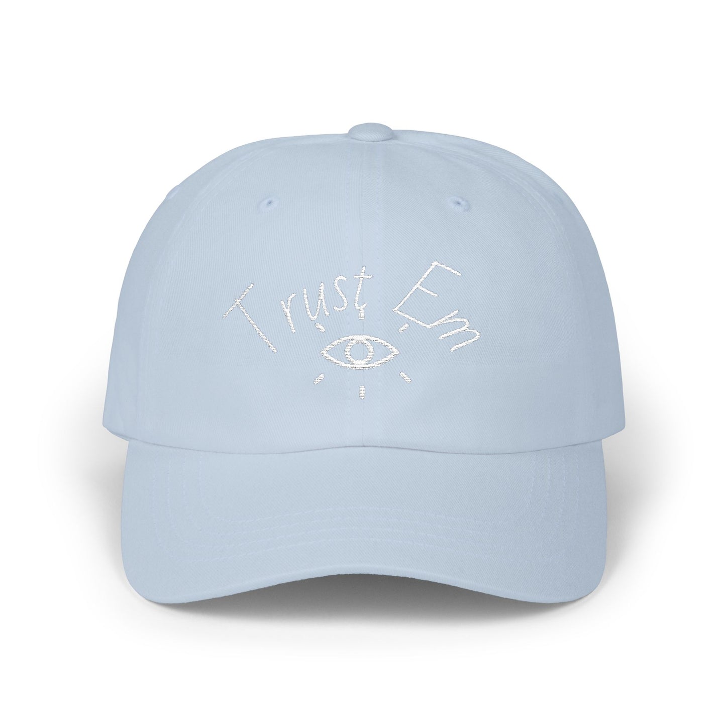 Classic Dad Cap with 'Trust Em' Design, Casual Hat for Dads, Gift for Father's Day, Relaxed Fit for Everyday Wear, Family Outing