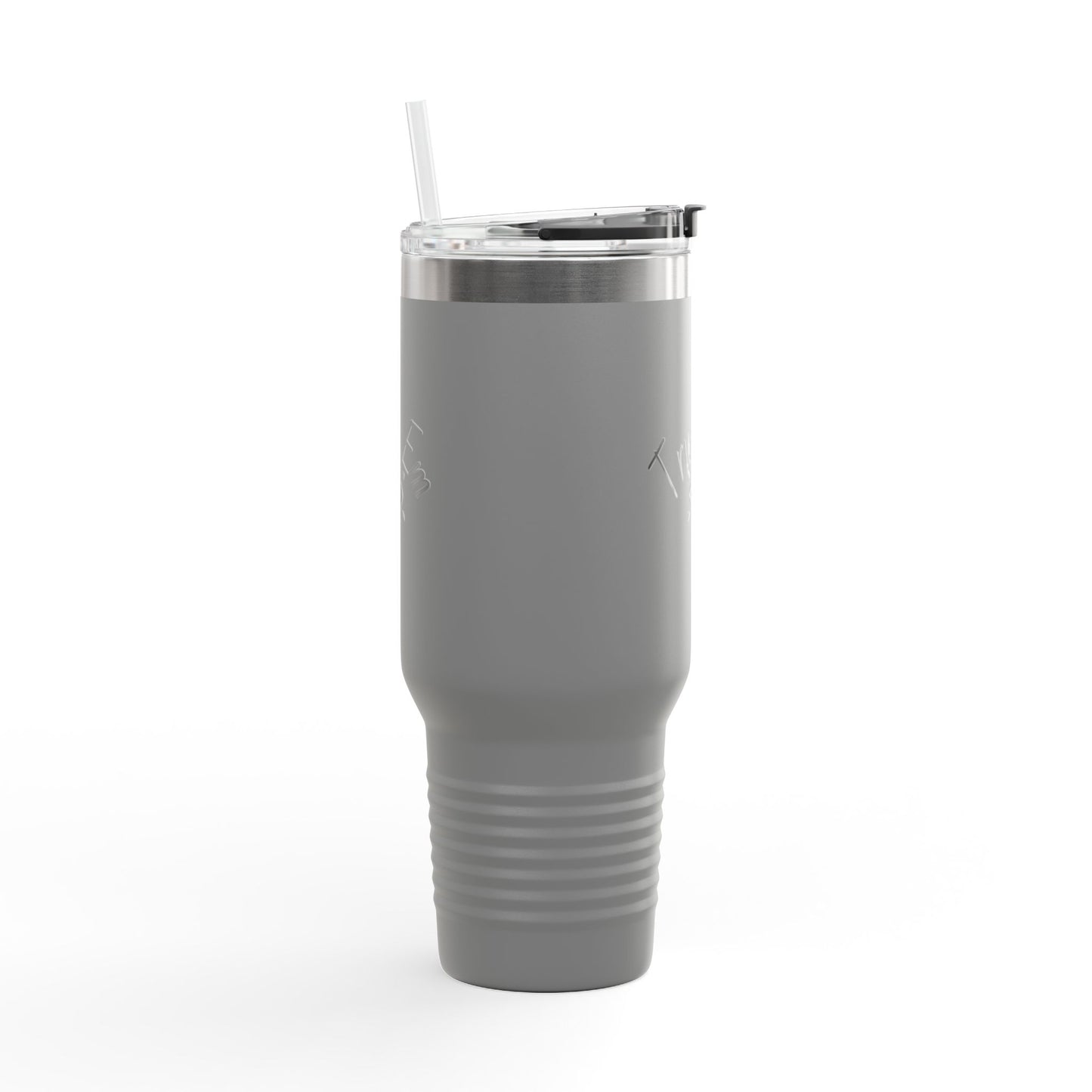 Insulated Travel Mug, 40oz - Trust Em | Perfect for On-the-Go, Gifts, Road Trips, Coffee Lovers, and Unique Celebrations