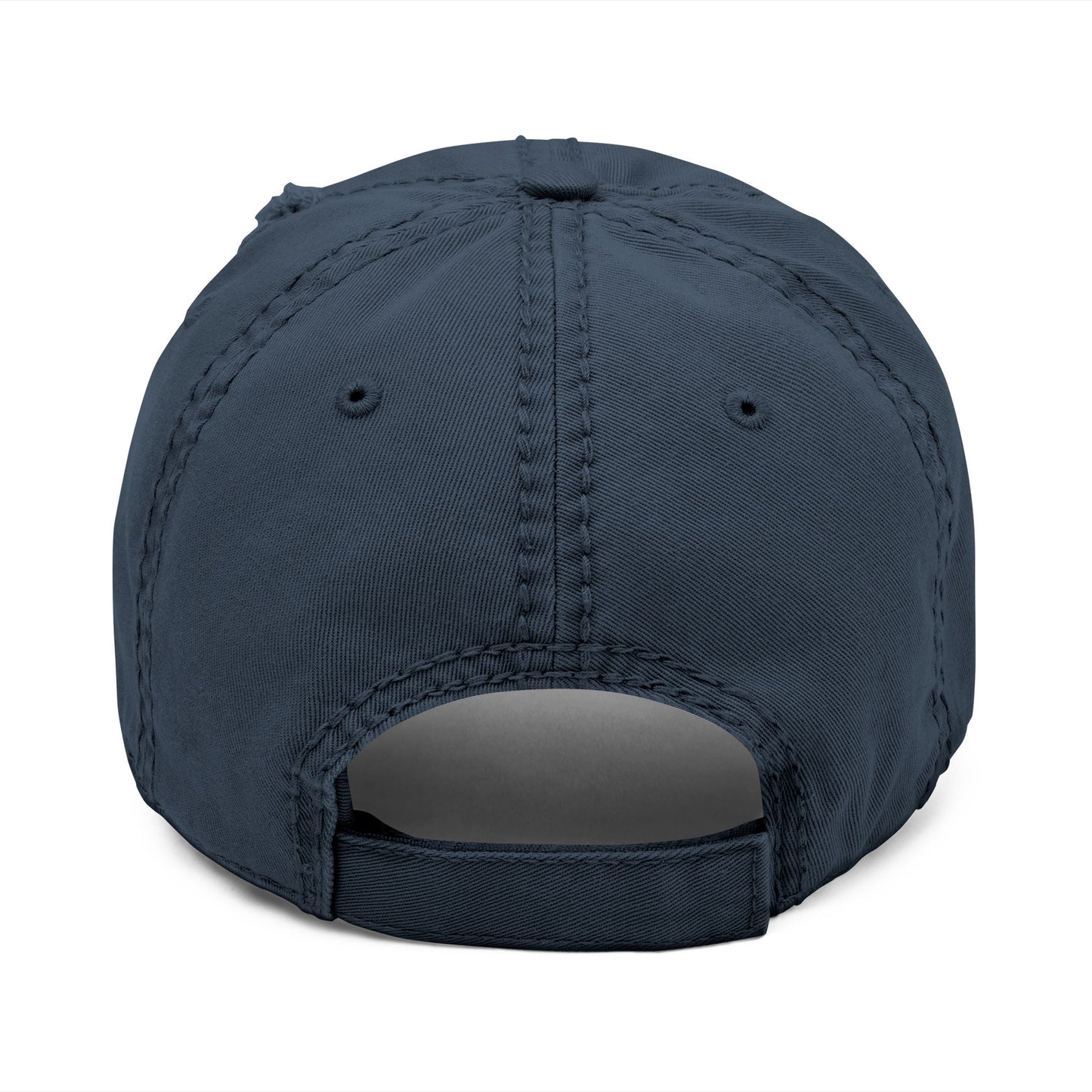 Distressed Dad Hat with 'Trust Em' Embroidery | Casual Style | Gift for Dads, Birthdays, Everyday Use | Adjustable Cap | Trendy Accessories