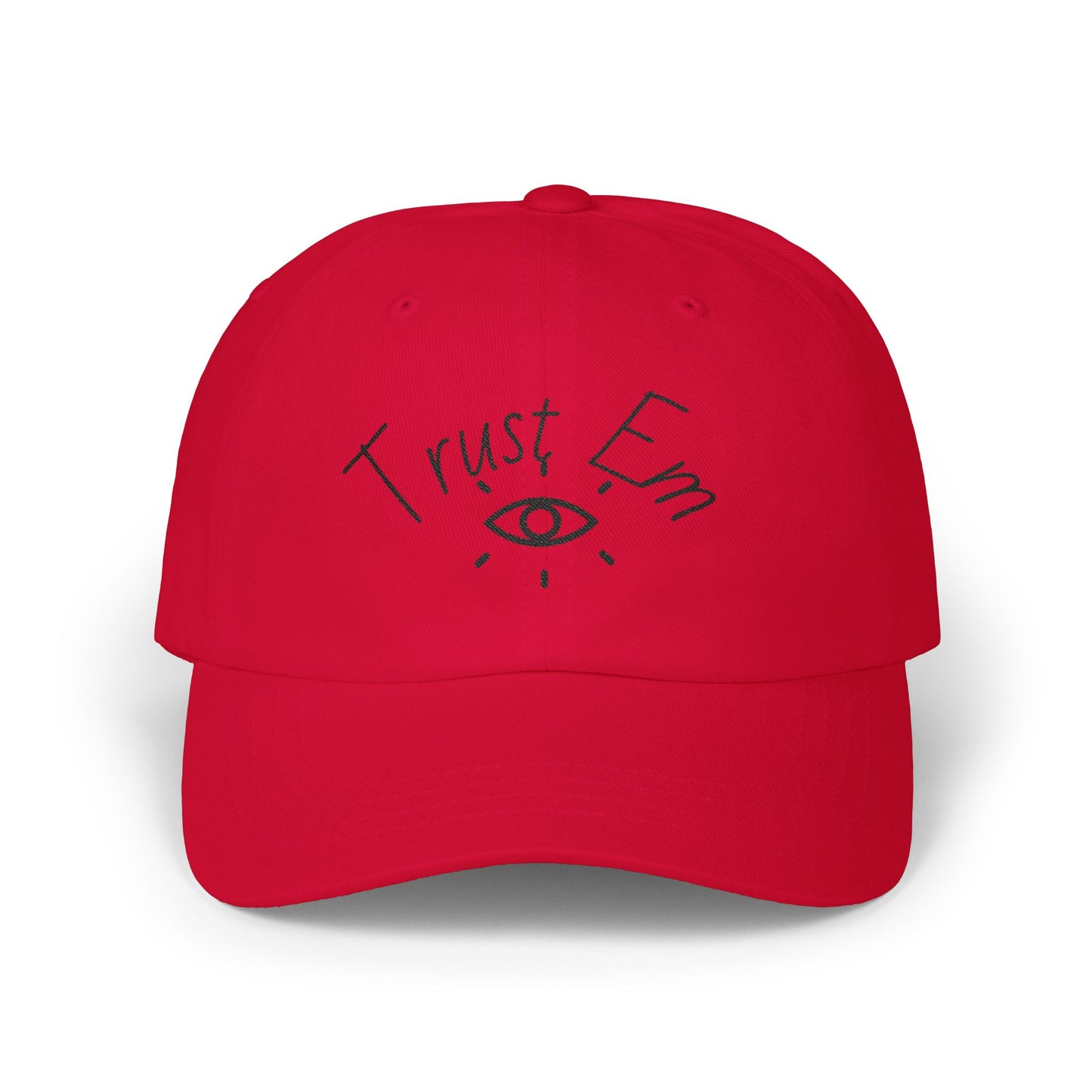 Stylish Dad Cap with 'Trust Em' Embroidery, Father's Day Gift, Casual Outdoor Hat, Gift for Dad, Trendy Fashion Accessory