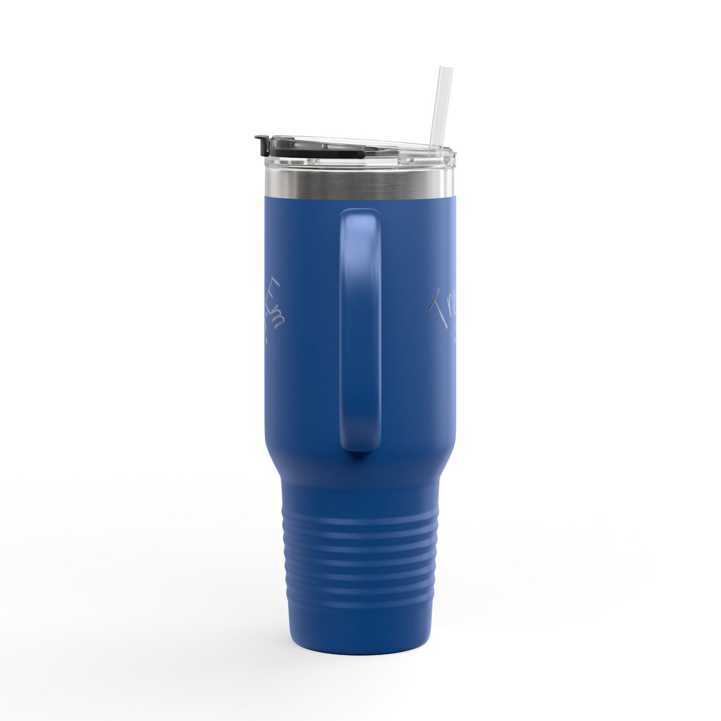 Insulated Travel Mug, 40oz - Trust Em | Perfect for On-the-Go, Gifts, Road Trips, Coffee Lovers, and Unique Celebrations