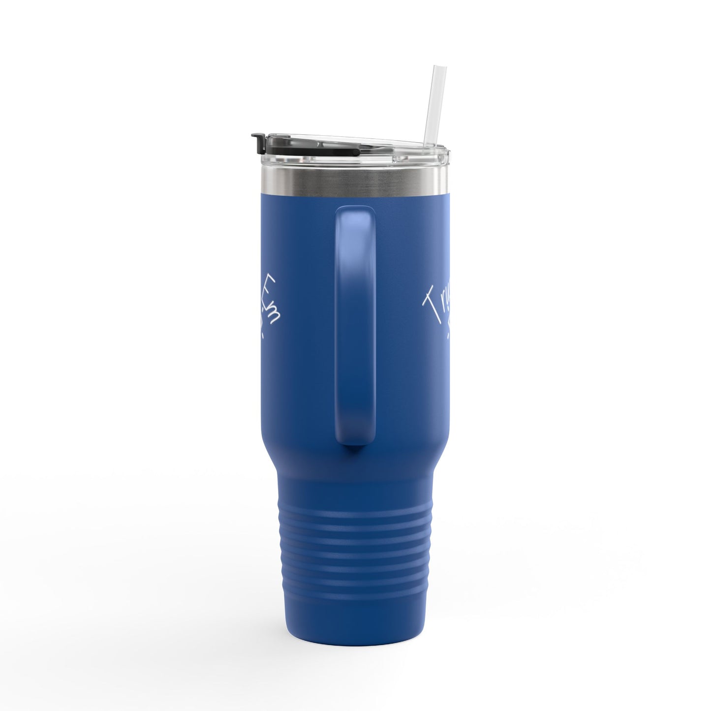 Trust 'Em Insulated Travel Mug - 40oz, Motivational Coffee Cup, Personalized Gift for Adventurers, Unique Road Trip Mug, Perfect for Camping