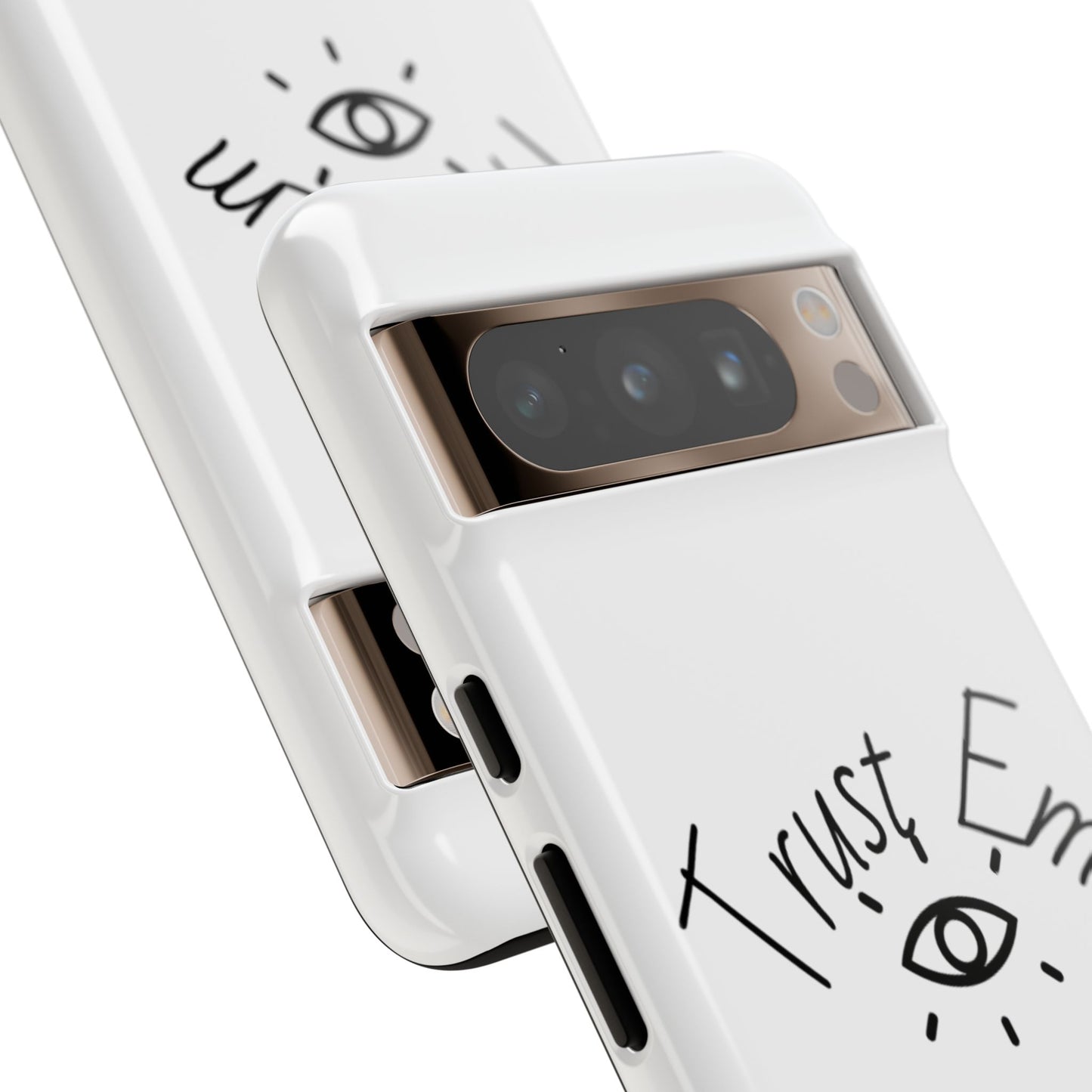 Trust Em Phone Case, Tough Cases for Teens, Trendy Phone Accessories, Gift for Friends, Stylish Phone Cover