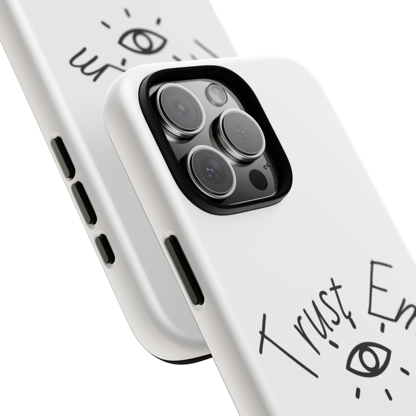 Trust Em Phone Case, Tough Cases for Teens, Trendy Phone Accessories, Gift for Friends, Stylish Phone Cover
