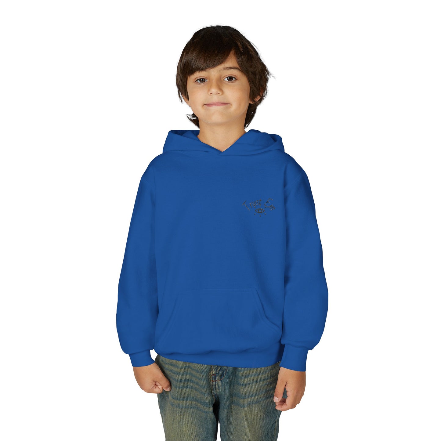Trust Em Youth Hoodie - Cozy Sweatshirt for Teens, Casual Style, Perfect Gift for Birthdays, Holidays, Everyday Wear