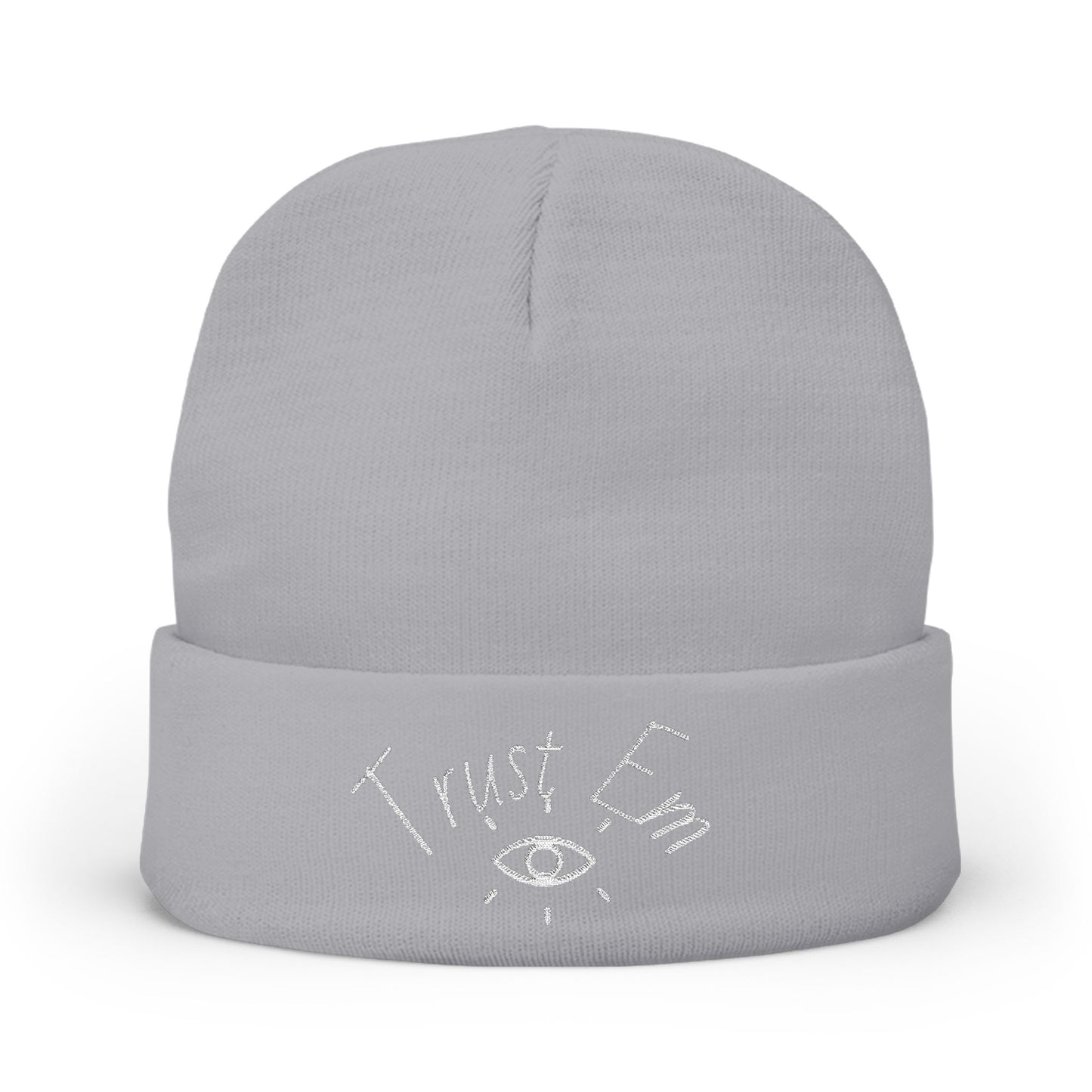 Trust Em Embroidered Knit Beanie, Cozy Winter Hat, Gift for Friends, Stylish Beanie, Casual Accessories, Perfect for Cold Weather