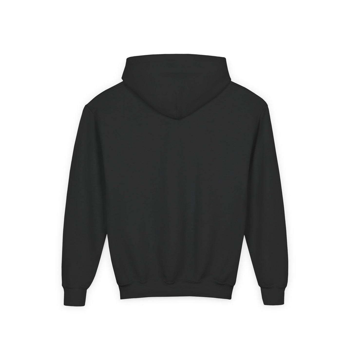 Youth Hooded Sweatshirt - Trust Em, Cozy Pullover, Perfect for Teens, Gift for Birthdays, Casual Use, Everyday Wear
